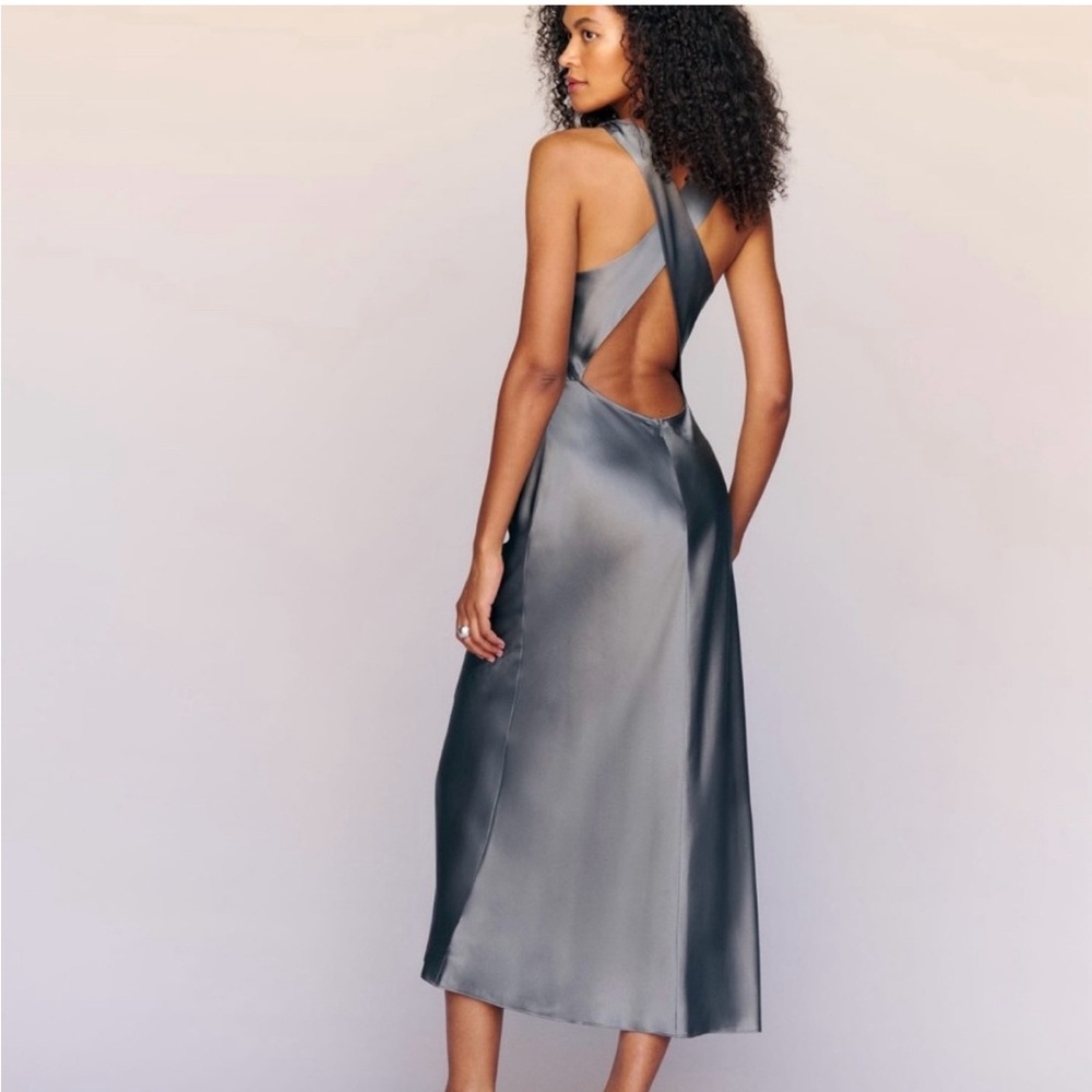 NWT/BNWT Reformation Casette Dress in Shale.